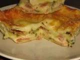 Recette Lasagnes courgettes-jambon cru
