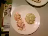 Recette Duo de poissons (saumon et dos de cabillaud) avec sa fondue de poireaux
