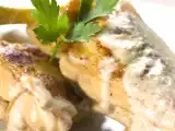 Recette Poulet fermier façon vallee d?auge