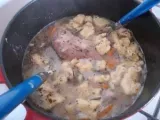 Recette Rabbit slovenian soup - soupe slovene au lapin