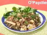 Recette Salade de lentilles et légumes d'automne / hiver