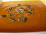 Recette Soupe de potiron et de carottes aux graines de courge