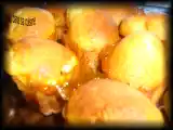 Recette Gateau au yaourt individuels au chocolat blanc et confiture d'abricot