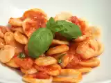 Recette Orecchiette maison d'après rosa & sauce tomate toute simple