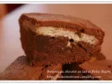 Recette Brownies au chocolat au lait et petit beurre