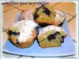 Recette Mini muffins aux myrtilles ( sans gluten )