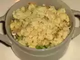 Recette Crumble courgettes-sardines