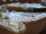 Recette Asparagus-parmesan pie - tarte d'asperges au parmesan
