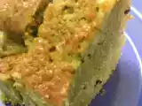 Recette Psychédélique cake - matcha, poire, graines de chanvre.