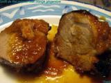 Recette Confit de filet mignon, miel, orange et gingembre