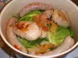 Recette Saucisses aux choux