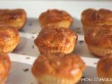 Recette Mini cakes au chévre-cumin-miel