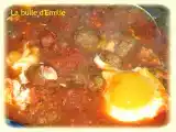 Recette Encore de l'oriental avec un tajine de keftas aux oeufs
