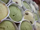 Recette Muffins pistache et muffins coco/choco