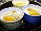 Recette Oeufs cocotte au cook'in