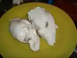 Recette Blanc de poulet farci à l'aubergine et au cumin, cuisson vapeur