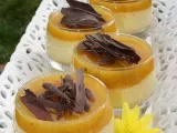 Recette ^^mousse à l'orange et gélifié de mangue au basilic^^