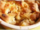 Recette Crumble ?polenta? pommes, poires