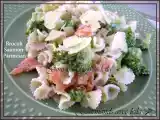 Recette Brocolis, saumon, parmesan et champignons, il y a un piège chez gal