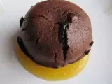 Recette Coulant chocolat gelee orange agar-agar