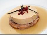 Recette Foie gras d'oie poché, chutney de coing et gelée à la vanille