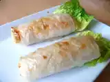 Recette Nems au poulet cuisson au four