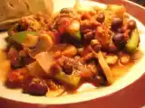 Recette Ragoût tomaté aux haricots tortue