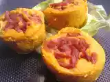 Recette Flan de patate douce au lait de coco et petits lardons