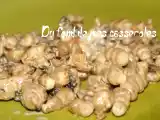 Recette Crosnes à la crème et aux morilles