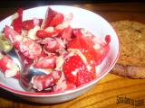 Recette Salade de fraises au citron gingembre et amandes