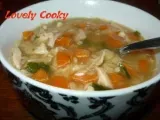Recette Soupe de poulet à la new-yorkaise (the real chicken soup)