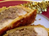 Recette Blancs de poulets farcis au foie gras et aux cèpes