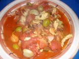 Recette Escaloppe, riz et sauce tomate au tandoori