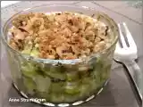 Recette Crumble de poulet et courgette à la noisette