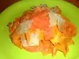 Recette Tagliatelles au saumon fumé, crème tomatée