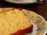 Recette Cake au citron et aux amandes à la farine de maïs