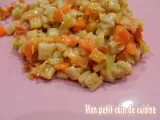 Recette Crozets aux carottes et poireaux