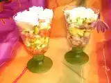 Recette Verrines de crudites