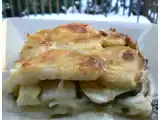 Recette Gratin de pommes de terre et courgettes