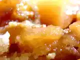 Recette Tarte tatin aux pommes et à la rhubarbe caramélisée au cidre sur un air d'aurevoir