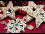 Recette Biscuits de noël décorés (flocons de neige)