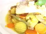 Recette Filet de cabillaud aux légumes façon tajine