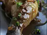 Recette Pintadeau sauce champignons & airelles