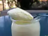 Recette Yaourt à la poudre de chocolat blanc