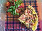 Recette Quiche aux cèpes et lardons