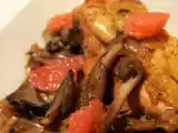 Recette Poulet aux pied-de-mouton et pamplemousse