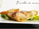 Recette Pastilla de canard