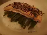 Recette Saumon grillé aux graines de sésame