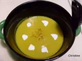 Recette Soupe butternut, coco, curry et lentilles corail