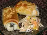 Recette Les pains aux épinards et fromage